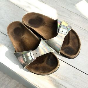 Birkenstock Madrid Sandals - Holographic Metallic - EU 37 (US Women’s 6–6.5)